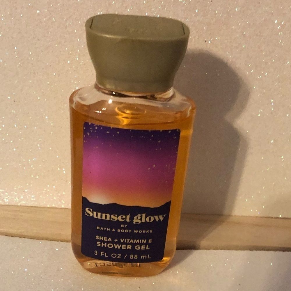 BBW Mini Sunset Glow Shower Gel - Picture 1 of 2